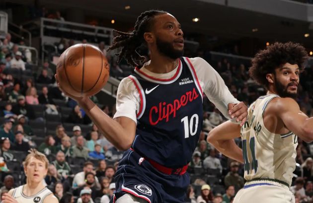 快船力克雄鹿取五连胜 加兰全能表现助球队登顶