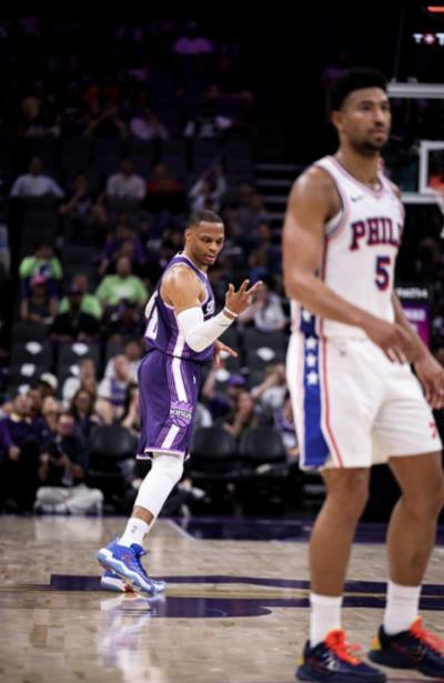 费城76人双杀国王 探花郎埃奇库姆狂砍38+11助引领